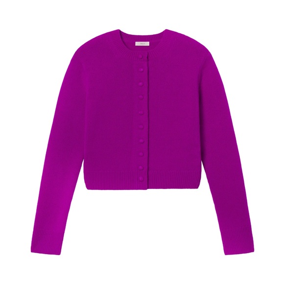A.L.C. Purple Women's Cardigan Sweater